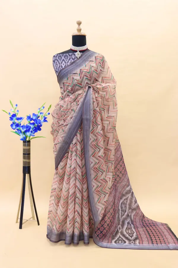 LINEN_FABRIC_DIGITAL_PRINT_SAREE